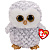 Мягкая игрушка Beanie Boo's 25 см Ty 37086 Совенок Owlette